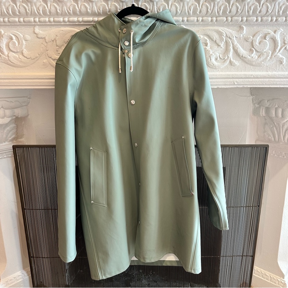 Stutterheim Green Raincoat